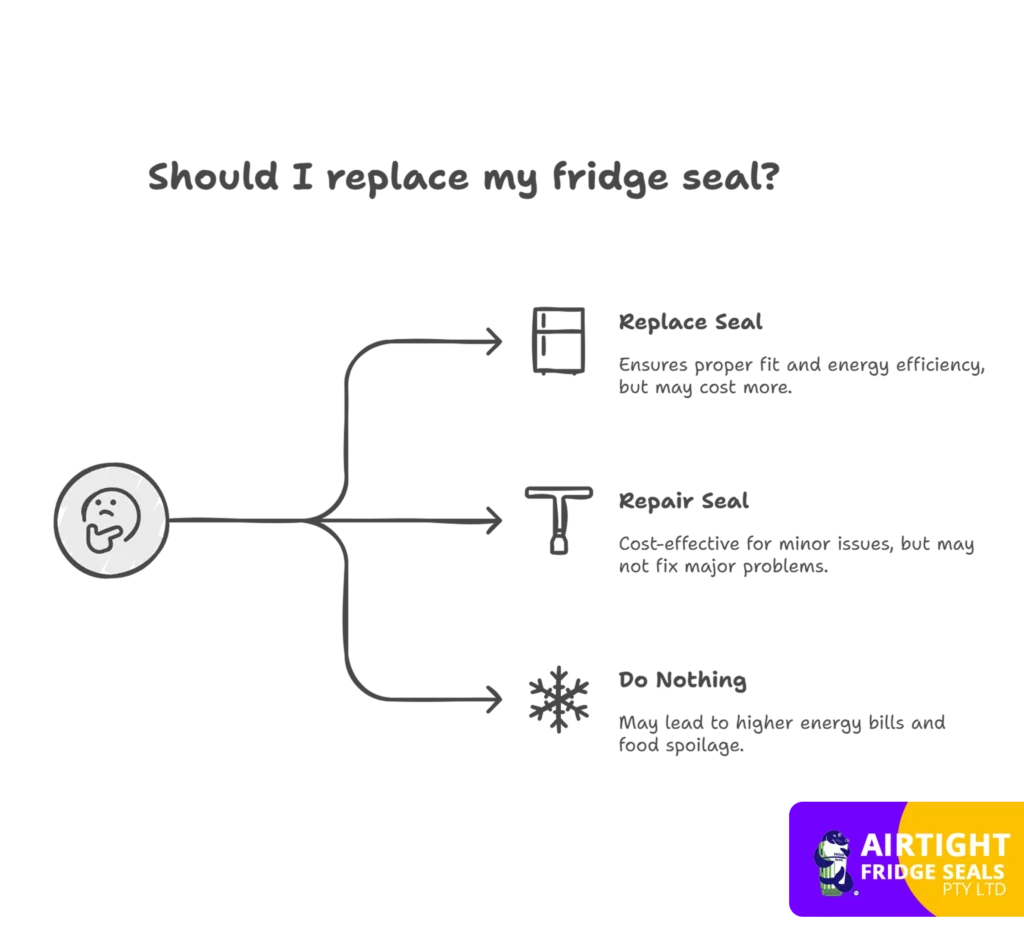 Common Fridge Seal Problems & Simple Troubleshooting Guide replacement fridge door seal Australia