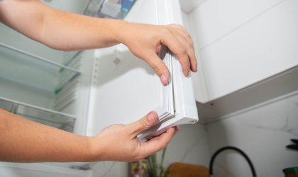 refrigerator door seal not sticking